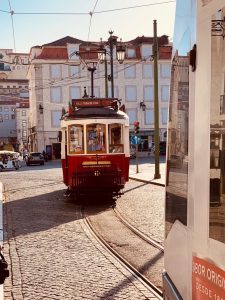 Bimmelbahn in Lissabon