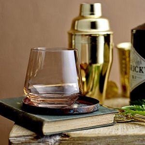Whiskeyglas Rosy der Firma Bloomingville Farbe Champagnerfarbend